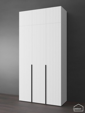 Шкаф с антресолью Linnea MHR-3A-1 2450х1200х510 (Белый-М 11.1.1) в Агрызе - agryz.mebel24.online | фото