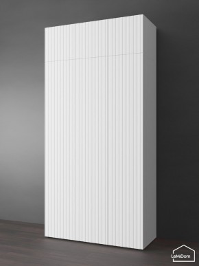 Шкаф с антресолью Linnea MHR-3POA-2 2450х1200х510 (Белый-М 11.1.1) в Агрызе - agryz.mebel24.online | фото