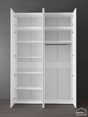 Шкаф с антресолью Linnea MHR-4POA-1 2450х1600х510 (Белый-М 11.1.1) в Агрызе - agryz.mebel24.online | фото 4