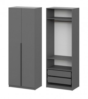 Шкаф ШК-5 + 2 полки + ящики (800) Графит в Агрызе - agryz.mebel24.online | фото 1