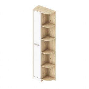 Шкаф-стеллаж "Милана" ЛЕВЫЙ в Агрызе - agryz.mebel24.online | фото