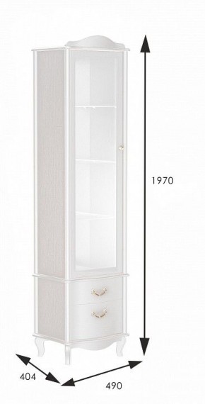 Шкаф-витрина Джульетта в Агрызе - agryz.mebel24.online | фото 3