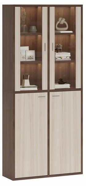 Шкаф-витрина Домино СУ(ш2в2)+2ФС+2ФГ в Агрызе - agryz.mebel24.online | фото 2
