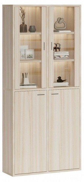 Шкаф-витрина Домино СУ(ш2в2)+2ФС+2ФГ в Агрызе - agryz.mebel24.online | фото 2