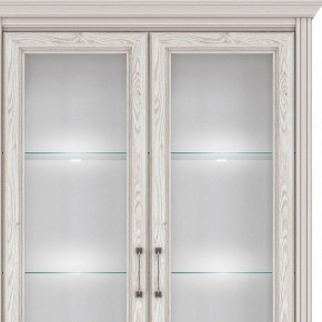 Шкаф-витрина Стилиус с подсветкой B169-REG2W2S в Агрызе - agryz.mebel24.online | фото 2