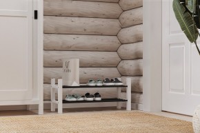 Скамья 85х37 Кантри для обуви белая в Агрызе - agryz.mebel24.online | фото 4