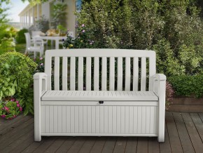 Скамья Patio Bench белый в Агрызе - agryz.mebel24.online | фото 2