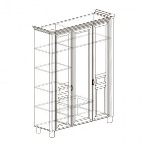 СКАРЛЕТТ Спальный гарнитур (модульный) дуб состаренный в Агрызе - agryz.mebel24.online | фото 3