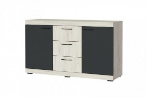 СОНАТА КС-1500 Комод (дуб крафт белый/антрацит) в Агрызе - agryz.mebel24.online | фото