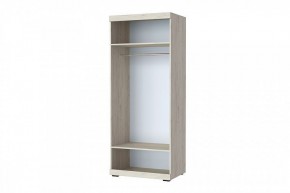 СОНАТА ШС-800 Шкаф 2х дв (дуб крафт белый/антрацит) в Агрызе - agryz.mebel24.online | фото
