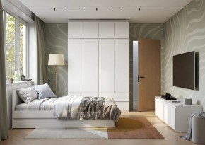 Спальня Симпл (белая) модульная в Агрызе - agryz.mebel24.online | фото 49