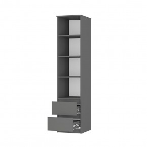 Спальня Симпл (графит) модульная в Агрызе - agryz.mebel24.online | фото 17