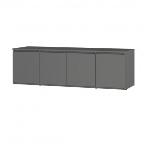 Спальня Симпл (графит) модульная в Агрызе - agryz.mebel24.online | фото 29