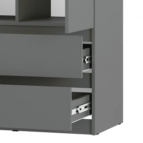Спальня Симпл (графит) модульная в Агрызе - agryz.mebel24.online | фото 36