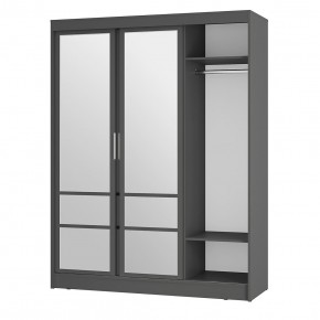 Спальня Симпл (графит) модульная в Агрызе - agryz.mebel24.online | фото 48