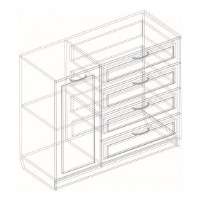 Спальный гарнитур Александрия (модульный) в Агрызе - agryz.mebel24.online | фото 21