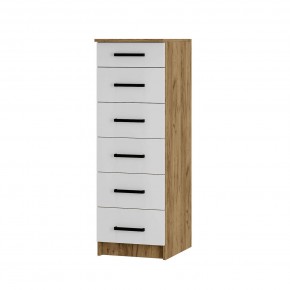 Спальный гарнитур Евро (модульный) Крафт/Белый в Агрызе - agryz.mebel24.online | фото 12