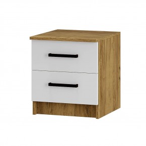 Спальный гарнитур Евро (модульный) Крафт/Белый в Агрызе - agryz.mebel24.online | фото 3