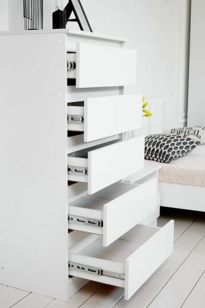 Спальный гарнитур Парус (Белый/Белый) 1400 (Вариант-1) в Агрызе - agryz.mebel24.online | фото 12