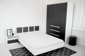 Спальный гарнитур Парус (Белый/Графит) модульный в Агрызе - agryz.mebel24.online | фото
