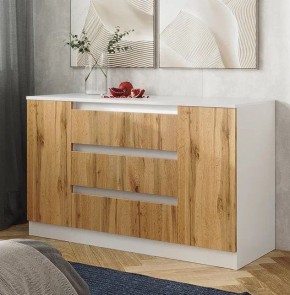 Спальный гарнитур Парус (Белый/Вотан) 1400 (Вариант-1) в Агрызе - agryz.mebel24.online | фото 14