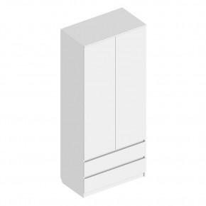 Спальный гарнитур "Бьянко" (модульный) в Агрызе - agryz.mebel24.online | фото 8