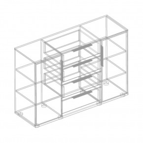 Спальный гарнитур "Лео" (модульный) в Агрызе - agryz.mebel24.online | фото 28