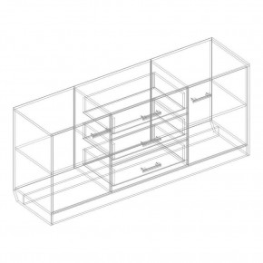 Спальный гарнитур "Милана" (модульный) в Агрызе - agryz.mebel24.online | фото 27