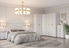 Спальный гарнитур "Сандра" (модульный) в Агрызе - agryz.mebel24.online | фото