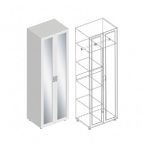 Спальный гарнитур "Сандра" (модульный) в Агрызе - agryz.mebel24.online | фото 13