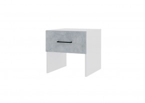 Спальный гарнитур VICTOR (модульный) Белый-Бетон в Агрызе - agryz.mebel24.online | фото 5