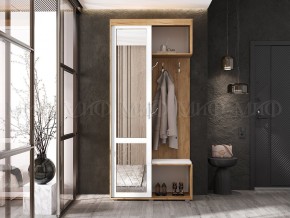 СТЕЛЛА-1 Прихожая (ЛДСП) дуб крафт/белый в Агрызе - agryz.mebel24.online | фото