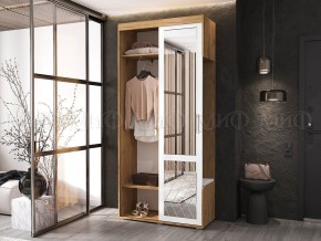СТЕЛЛА-1 Прихожая (ЛДСП) дуб крафт/белый в Агрызе - agryz.mebel24.online | фото 3
