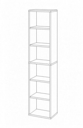 Стеллаж-колонка Домино СУ(ш1в2) в Агрызе - agryz.mebel24.online | фото 3
