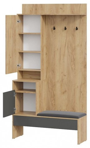 Стенка для прихожей Эвита в Агрызе - agryz.mebel24.online | фото 2