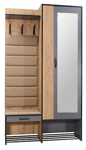 Стенка для прихожей Ольга Лофт 4 в Агрызе - agryz.mebel24.online | фото 3