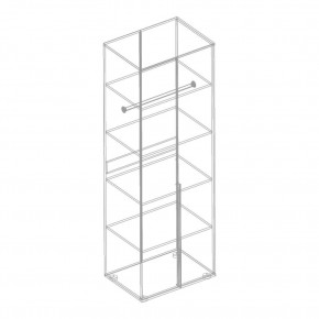 СТИЛ Шкаф 2-ств с полками в Агрызе - agryz.mebel24.online | фото 2