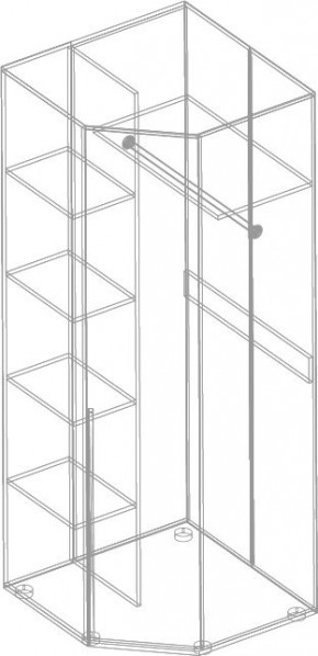 СТИЛ Шкаф угловой в Агрызе - agryz.mebel24.online | фото 2