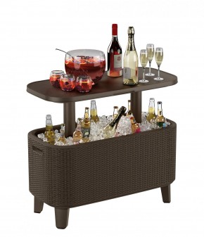 Стол Беви Бар (Bevy Bar Large Cool Bar), коричневый в Агрызе - agryz.mebel24.online | фото 3