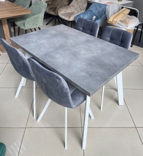 Стол BRICK M 140 Бетон Портленд/ Белый М-City в Агрызе - agryz.mebel24.online | фото 2