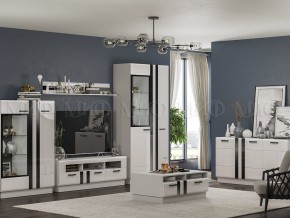 МАГНОЛИЯ Стол журнальный (Белый глянец/Белый) в Агрызе - agryz.mebel24.online | фото 3