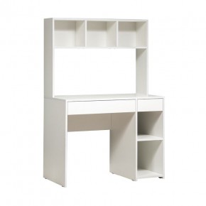 Стол компьютерный 12.77 F Комфорт (Белый РЕ шагрень) в Агрызе - agryz.mebel24.online | фото 1