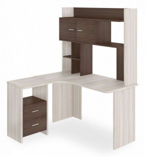 Стол компьютерный Домино Lite СКЛ-Угл130+НКЛХ-130 КШ ЛЕВ в Агрызе - agryz.mebel24.online | фото