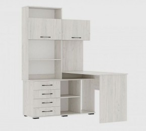 Стол компьютерный "ПКС-11" ПРАВЫЙ (дуб крафт белый) в Агрызе - agryz.mebel24.online | фото 1
