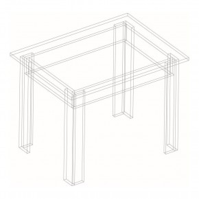 Стол обеденный "МиниМега" (бодега светлая) в Агрызе - agryz.mebel24.online | фото 3