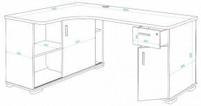 Стол письменный Домино СР-160М в Агрызе - agryz.mebel24.online | фото 2