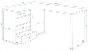 Стол письменный СР-145СМ в Агрызе - agryz.mebel24.online | фото 2