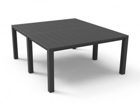 Стол раскладной Джули (Julie Double table 2 configurations) Графит в Агрызе - agryz.mebel24.online | фото 3