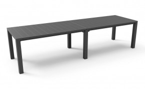 Стол раскладной Джули (Julie Double table 2 configurations) Графит в Агрызе - agryz.mebel24.online | фото 4