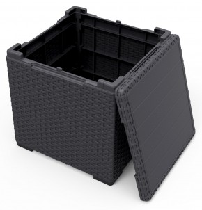 Стол с функцией хранения Виго (Vigo storage box) графит в Агрызе - agryz.mebel24.online | фото 3